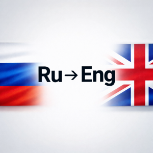 Translation from Russian to English