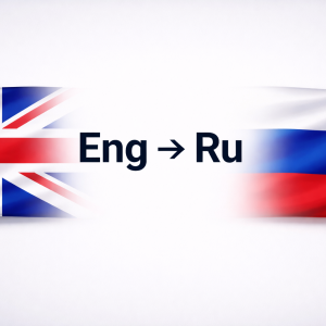 Translation from English to Russian